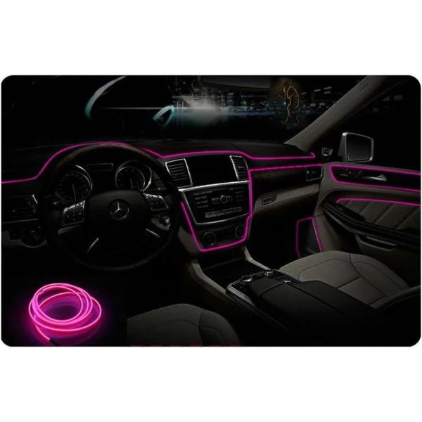0.35A 12V Interior LED Car Light Strips , 4M Vehicle Interior LED Light Strips