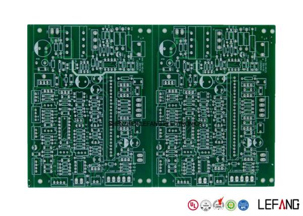 Durable 2 Layers LF HASL Heavy Copper PCB Manufacturing UL Approved