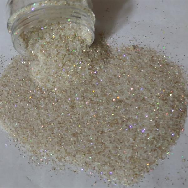 Yellow Petal Glitter for DIY Craft Extra Fine and OEM/ODM Yes Excellent Nail Art Effect