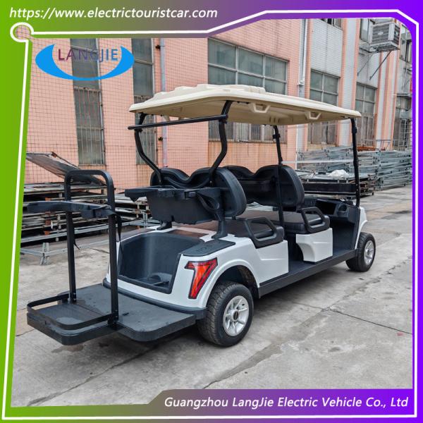 Электрический гольф-бугги 2-местный с двигателем AC 48 вольт Клубный автомобиль для отеля аэропорт