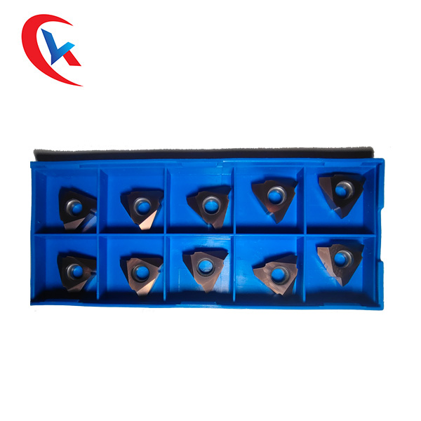 Vertical Thread Milling Inserts MTT43R6004 Bronze Coating Wear-Resistant Tungsten Carbide Inserts
