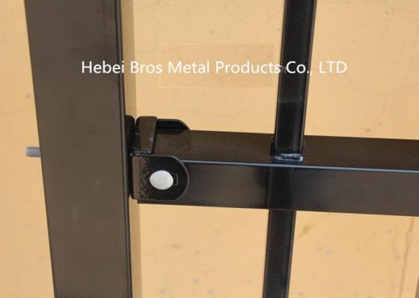 Safely Metal Modern Zinc Steel Fence Tubular Picket Fence For Downtown