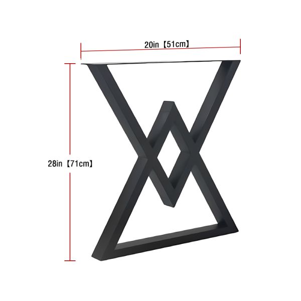 Stylish Creative Iron Desk Feet Simple Table Legs Dining Room Hardware Stand Furniture Table Leg