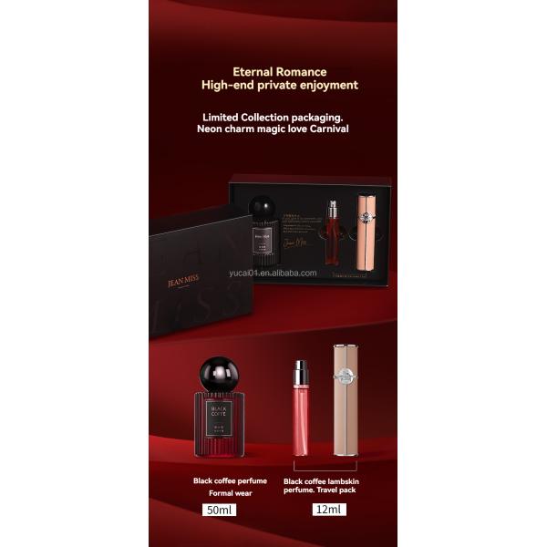 Spray Black Coffee Perfume Set Original Long Lasting Eau De Parfum Mini Fragrance Gift