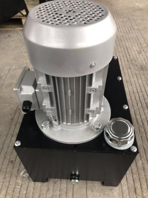 Hydraulic Power Unit-6L Steel Tank 2.5cc/R Hydraulic Gear Pump With Motor AC 380V 750W 1450RPM