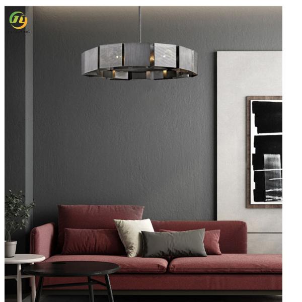 JYLIGHTING Postmodern Minimalist Art Designer Simple Living Room, Dining Room and Bedroom Metal Light Luxury Creative Modern Pendant Light