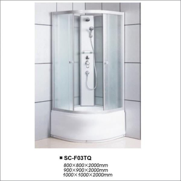 Кабина ливня массажа пара ванной комнаты стеклянная