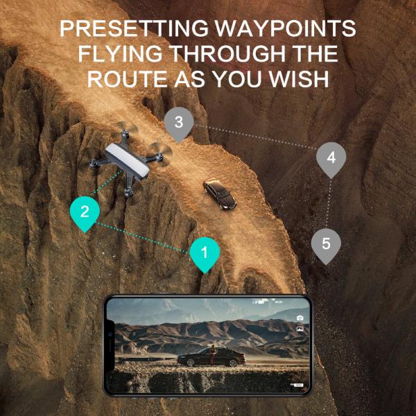 Режим Waypoints автоматический следовать мной трутень 4k GPS, самая самая дальняя камера Hd трутня ряда