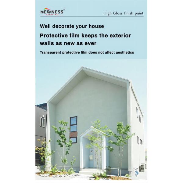 Противопогодный верхний слой лака Сухое время 3-5 дней EINECS No 202-415-4 Без запаха