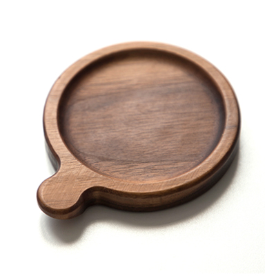 All-Season Square Shape Sapele Wooden Coaster for Drink Cup Tea Customized