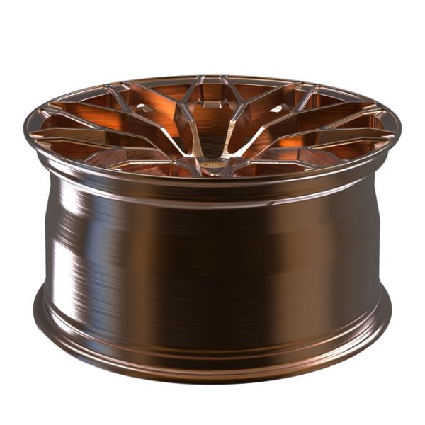Monoblock 20inch 1 PC Piece Aluminum Forged Brushed Bronze Wheels For Ferrari 458