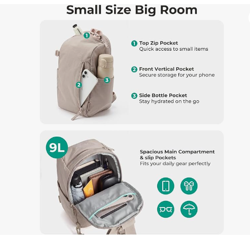 Small Crossbody Bags for Women, Puffer Sling Bag Fanny Packs | Quilted Hobo Handbag, Travel Purse for Daily Travel Hiking