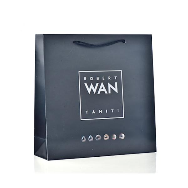 Matte Lamination Branded Paper Bags Printing , ODM custom boutique shopping bags FSC