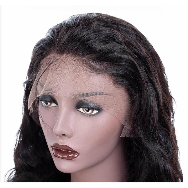 Charming Body Wave Brazilian Lace Front Human Hair Wigs For Lady 180 Density