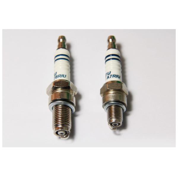FR7SE LZFR6C Motorcycle Spark Plug , Nickel Cooper Spark Plug