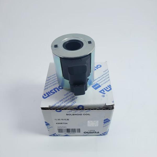 Excavator Solenoid Valve Coil 24VDC 4305724 Pneumatic Solenoid Coil