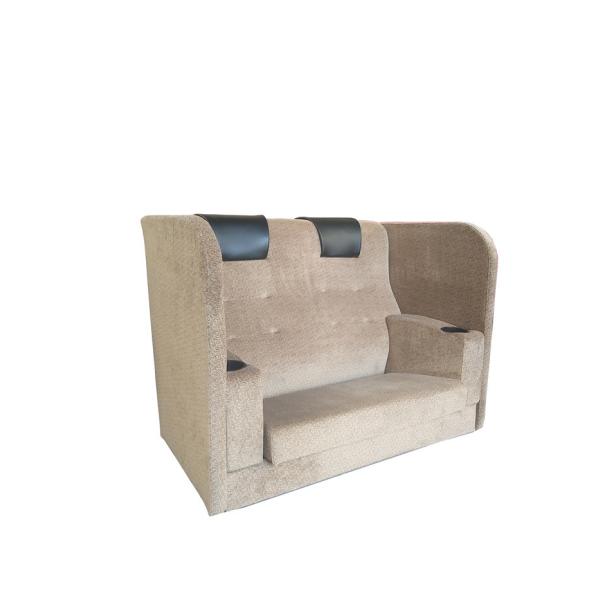 1200*535*1150mm Theatre Couple Seat White Color Comfortable 2+2 Layout