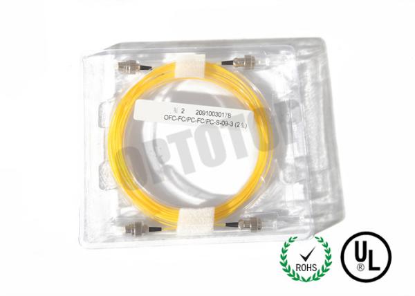 FC Single Mode Patch Cord , Durable Fiber Optic Patch Cables OEM Service