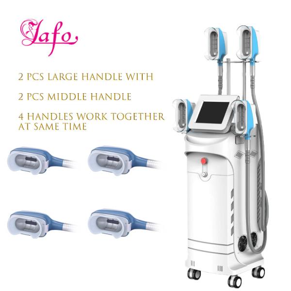 2021 new Cryotherapy 4D Large Area 4 Handles Lipo cryo 360 cool Fat reduce Slimming Cryo therapy Machine LF-264