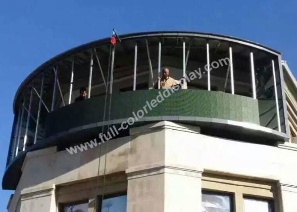 Environmental LED Curved Display , Led Flexible Display OEM / ODM Available