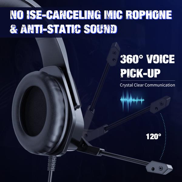 20000Hz 50mm 100mA Noise Cancelling Headphone X4 With Mic