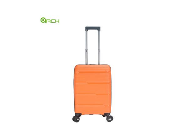Wholesale Cheap PP Travel Trolley Luggage with Double Spinner Wheels