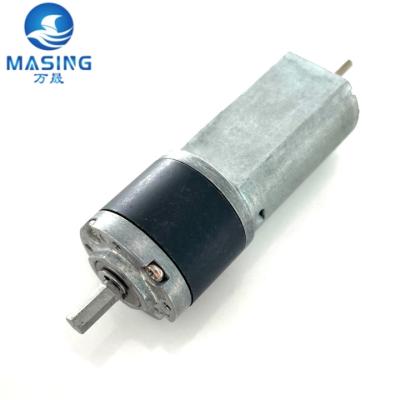 Moteur de vitesses planétaires de 22 mm 6 volts pour les boîtes de réduction de vitesses de serrure de porte de voiture intelligente