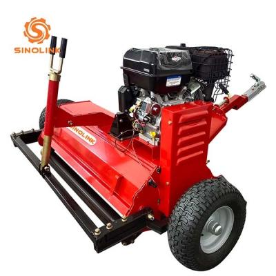 Lawn Atv Flail Mower For Compact Tractor Top Flap Openable Grass Cutter