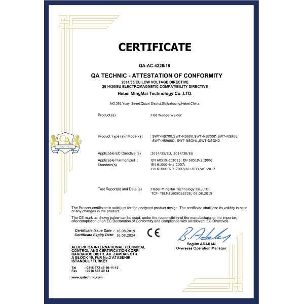 SWT - сварщик клина садка для рыбы толщины NSGM1 220V 0.2-2.0MM горячий
