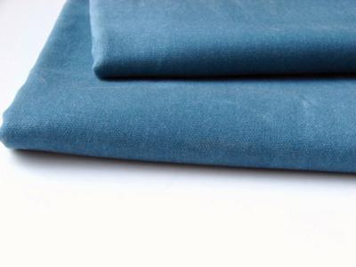 Tear - Resistan Waxed Cotton Canvas With Custom Made Oil Wax Effect
