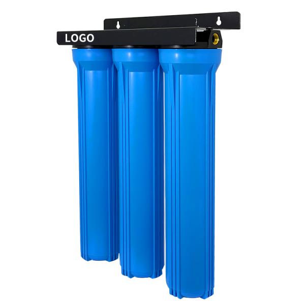 Filtre à eau à ultrafiltration pour toute la maison Bouteille bleue 20 pouces pour l' élimination des sédiments