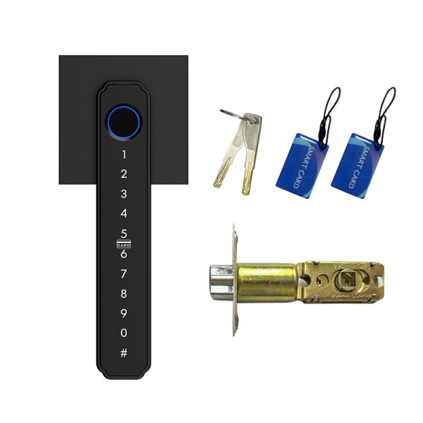 Tuya  Smart Lock Electronic Keypad Entry Door Auto Lock Password Smart Handle Fingerprint Door Lock