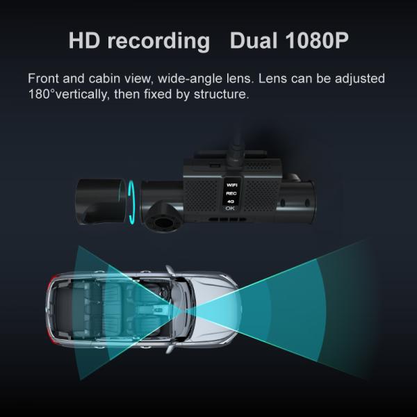 AIFO カーフィットメント 1080P 解像度 リッチモア 2CH フリー プラットフォーム ダッシュカメラ DVR モビル 4G GPS MDVR