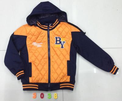 3038 boy's padding jackets stock(coats,tops,children's clothing,children's garments,jacket