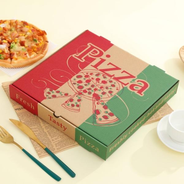 Custom Corrugated Pizza Box for Takeout & Delivery