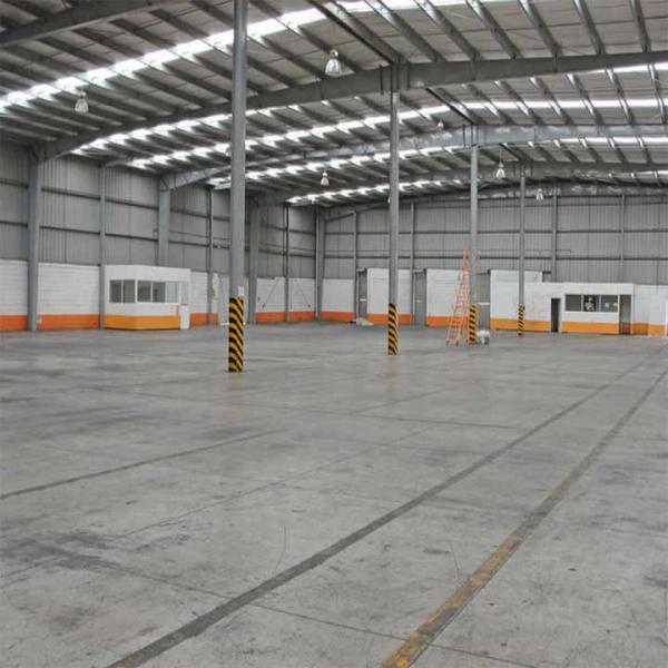 Galvanized Steel Structure Workshop , Prefab Metal Warehouse Building