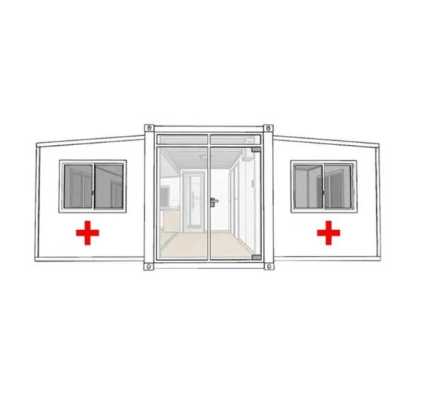 Movable Prefab Expandable Container Modern Home Luxury Villa Expandable Shipping Container