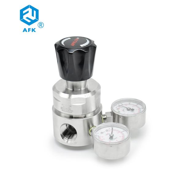 250psi Stainless Steel Low Pressure Regulator CO2 Oxygen Helium Nitrogen Gas Cylinder