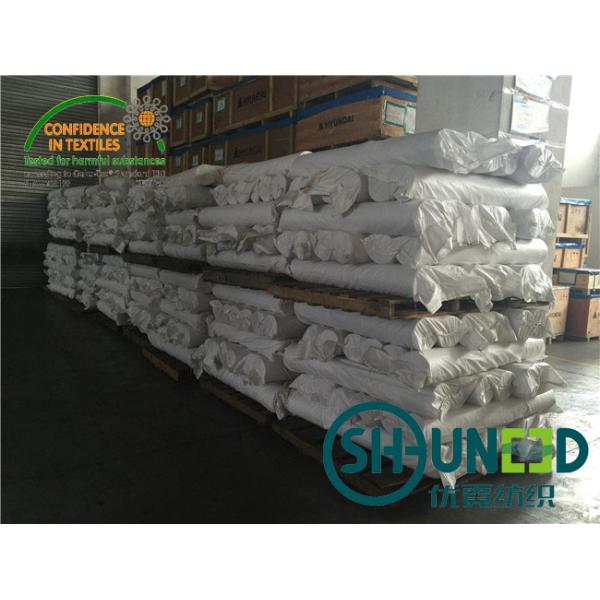 Interlining Micro - отбеливатель белое W1080D ткани многоточия Interlining