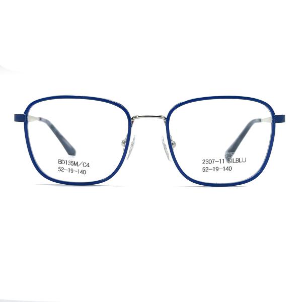 BD135M Unisex Acetate Metal Frames with Customized Frame Color Gender and Frame Color