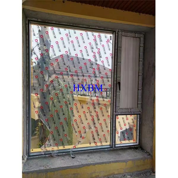 Powder Color Double Glass Aluminum Casement Windows Thermal Break Heat Insulated