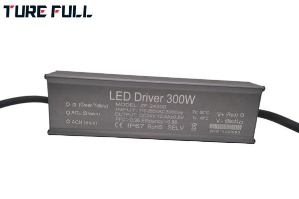 8.3A Waterproof Electronic Led Driver , Constant Current Led Driver 300w