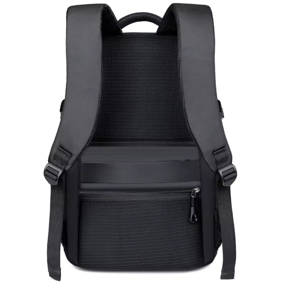 Laudtec 17.3 Inch Laptop Backpack Waterproof Unisex Business Shockproof Large Capacity Nylon School USB Trolley Computer Custom