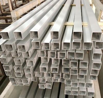 3-1500mm Od Tubo de Aço Carbono Sem Costura Anodização Tubo Quadrado de Alumínio