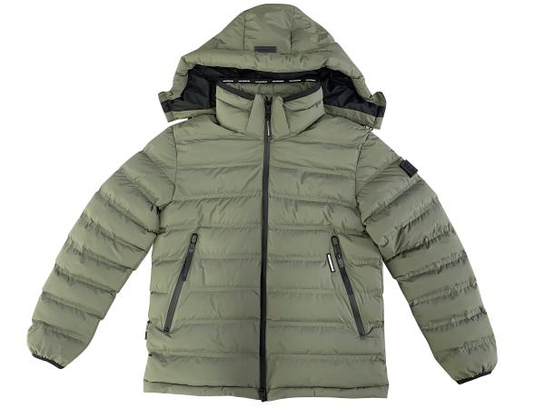 Zipper Jackets Warm Padded Coat Outdoor Thick Padding Hoodie Coats F420 Pc3