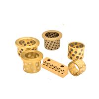 Baguage en bronze de lubrification solide de valves de l'eau d'Oilless de graphite