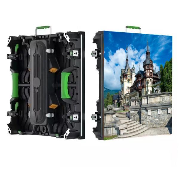 Descubra las maravillas de la serie gigante de 500x500mm alquiler de pantalla LED 3840Hz caja de energía extraíble