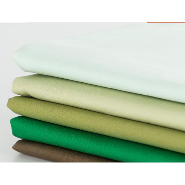 Морщинка устойчивое 45sX45s 110x76 108GSM 35% хлопок 65% полиэстер ткани поплина школьной формы белая