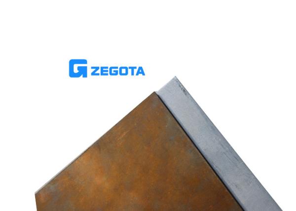 Anti Corrosion Copper Clad Stainless Steel Sheets , Copper Clad Stainless Steel Strip