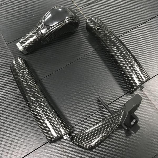 Laminated Custom Carbon Fiber Parts Steel 3K  Carbon Fiber Door Handles